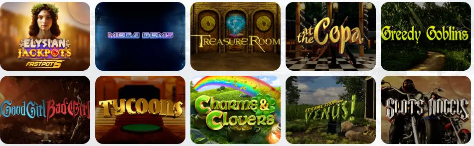 Jackpots at PLAY MILLION CASINO